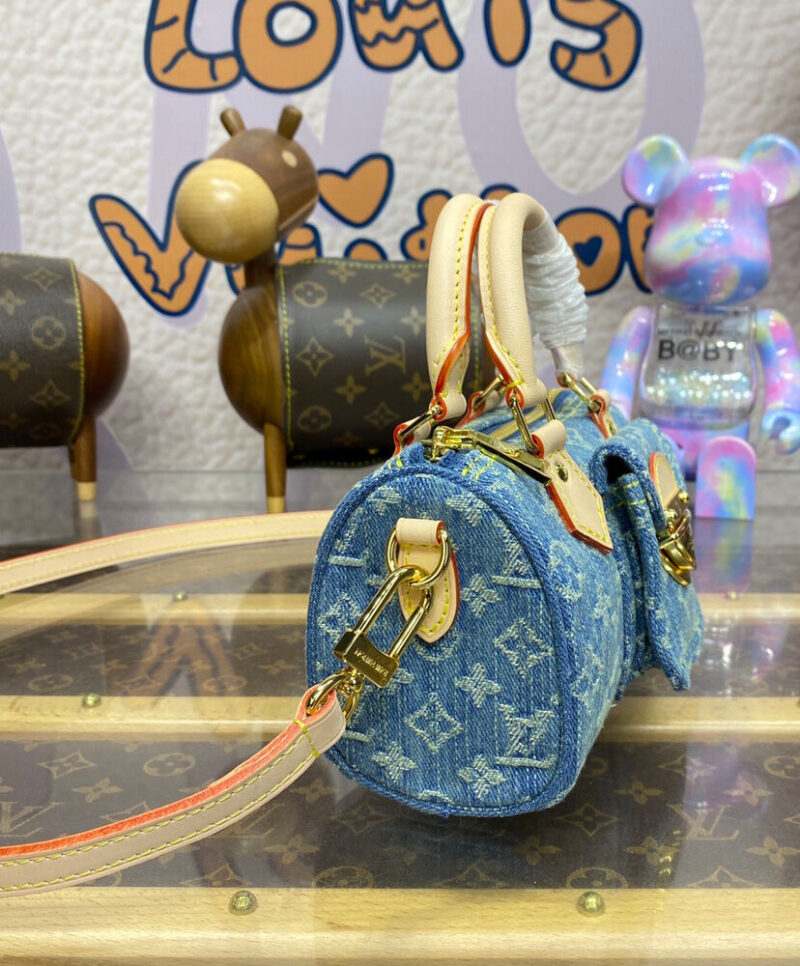 Louis Vuitton Nano Speedy M82950 Blue
